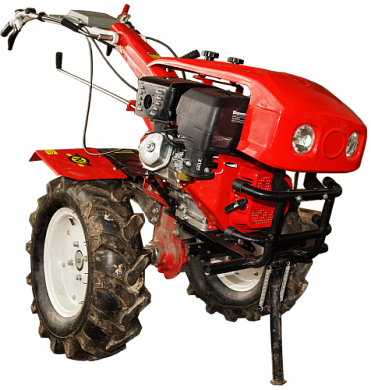 Мотоблок Profi 1900 PRO SERIES 18 л.с С ВОМ (ПОНИЖЕННАЯ ПЕРЕДАЧА 3+1) капот, 2 фары, бардачок