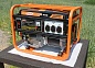 Бензогенератор Shtenli 7000 Pro (6,5 кВт) три розетки 220В