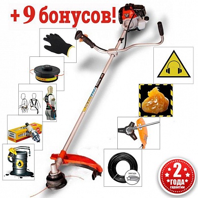 Бензокоса (мотокоса, триммер) Shtenli MS 1100 (1,1 кВт) + 9 ПОДАРКОВ