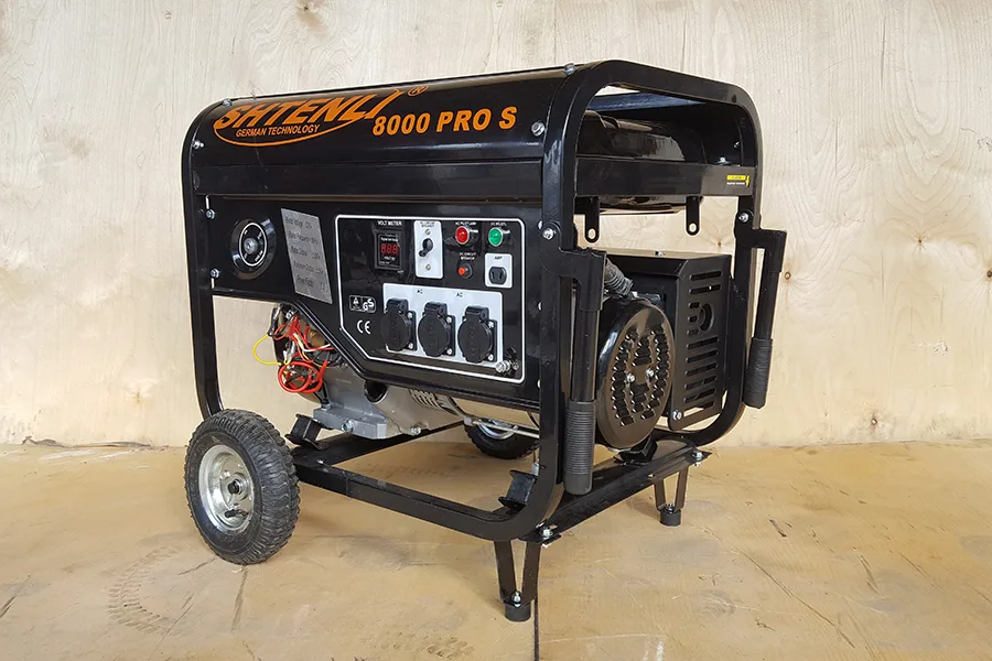 Бензогенератор Shtenli Pro S 8000 (6,5 кВт) три розетки 220В