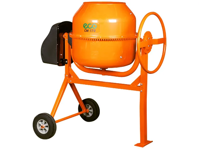 Бетоносмеситель ECO CM-170 (170 л, 850 Вт, 230 В, вес 56 кг.)