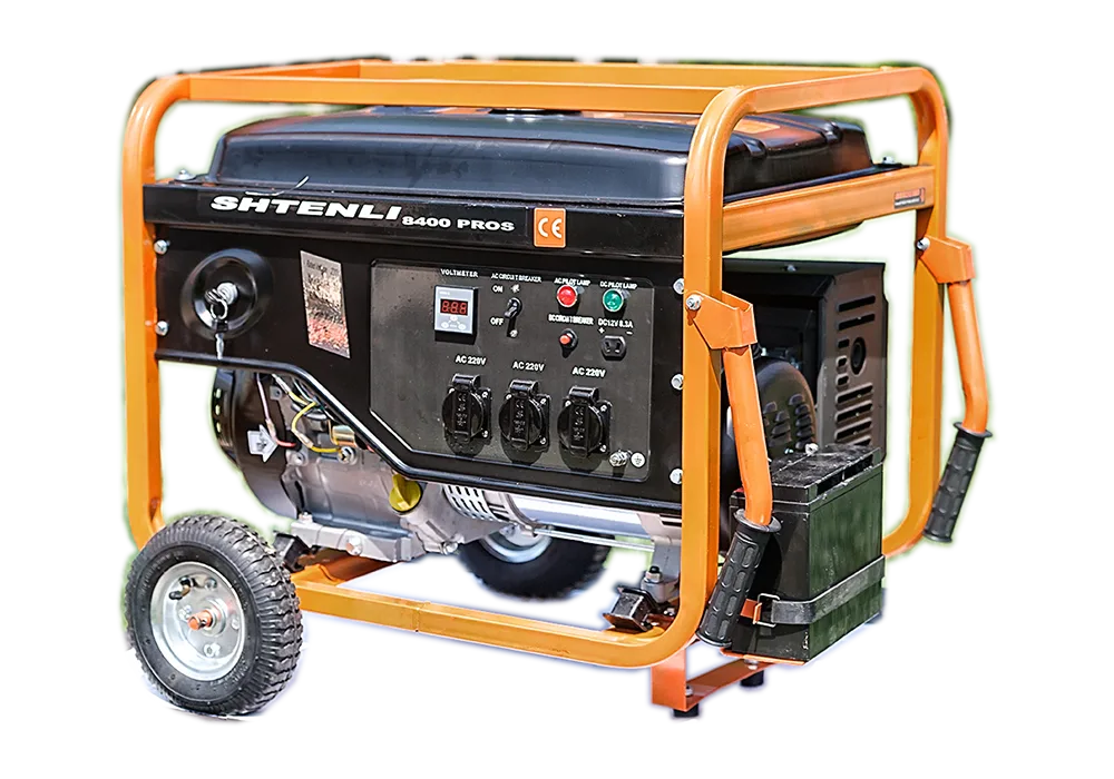 Генератор бензиновый Shtenli PRO S 8400 (7 кВт) три розетки 220В