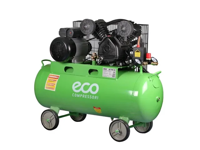 Компрессор ECO AE-704-22 (340 л/мин, 8 атм, поршневой, масляный, ресив. 70 л, 220 В, 2.20 кВт)