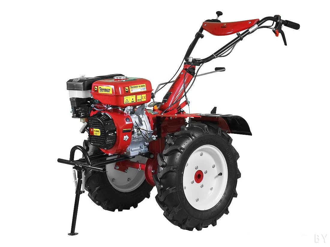 Культиватор бензиновый FERMER FM-909MSL (9.0 л.с., шир. 100 см, колесо 5.00-12, без ВОМ, передач 3+1, пониженная передача)