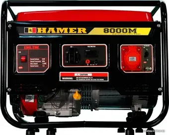 Бензиновый генератор Hamer 8000M