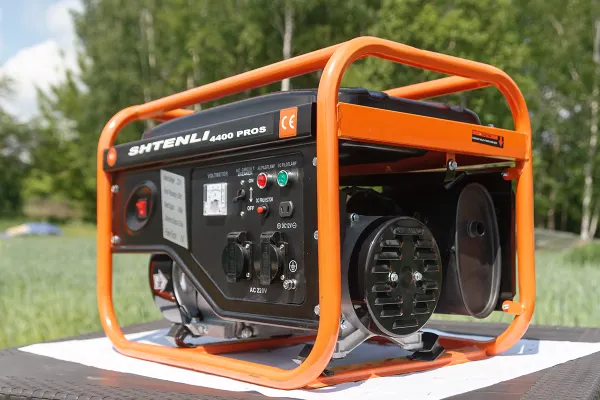 Бензогенератор Shtenli 4400 Pro S (4,2 кВт) две розетки 220В — фото 4