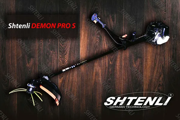 Бензокоса (триммер, мотокоса) Shtenli Demon Black Pro S 1750 (1,75 кВт с антивибрационной системой) — фото 5