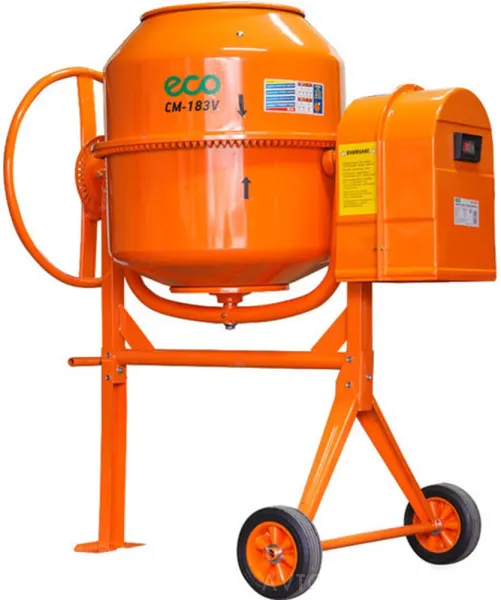 Бетоносмеситель ECO CM-183V (180 л, 850 Вт, 230 В, вес 65 кг) — фото 4