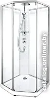 Душевая кабина IDO Comfort 10-5 100x100 (алюминий, прозрачное стекло)