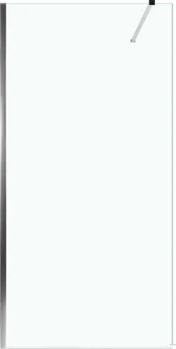 Душевая стенка Wellerein Walk-In WRT-W8TC100 (100x200, прозрачный/хромированный)