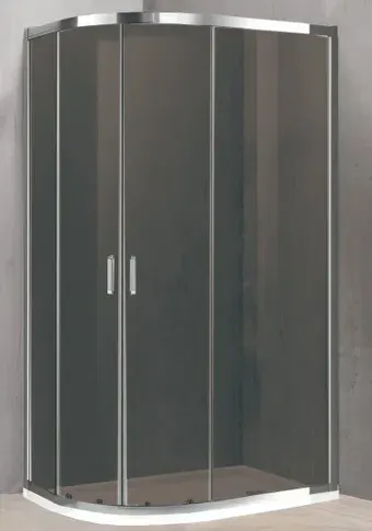 Душевой уголок Adema Гласс лайн 100x90 (тонированное стекло)