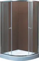 Душевой уголок Coliseum Minor T-80 80x80 (тонированное стекло)