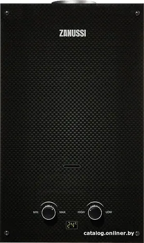 Газовая колонка Zanussi GWH 10 Fonte Glass Carbon