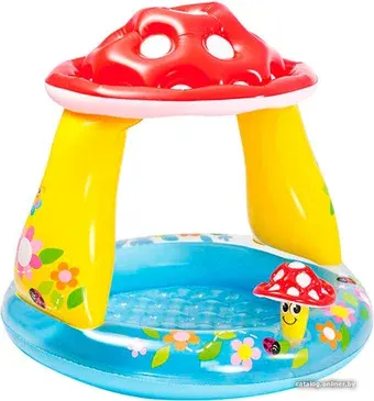 Игровой центр  Intex Гриб мухомор 102x89 [57114NP]
