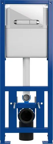 Инсталляция для унитаза Cersanit Link Pro S-IN-MZ-LINK_PRO (с кнопкой Estetica 64111 белый/хром)
