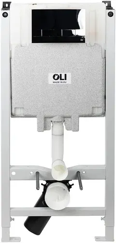 Инсталляция для унитаза OLI OLI80 890231 с клавишей смыва Narrow (хром)