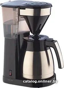 Капельная кофеварка Melitta Easytop Therm Steel (черный)