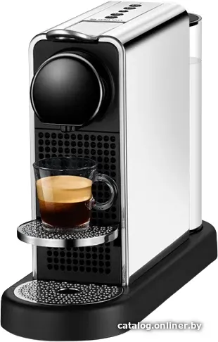 Капсульная кофеварка Nespresso Citiz Platinum C140 (серебристый)