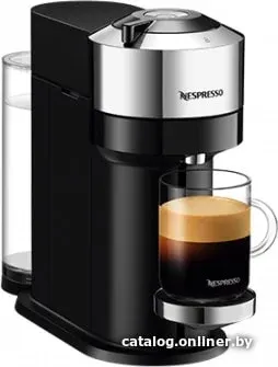 Капсульная кофеварка Nespresso Vertuo Next Deluxe D (pure chrome)