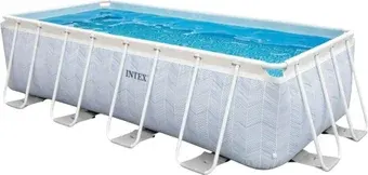 Каркасный бассейн Intex Chevron Prism Frame 26780 (400х200 см)