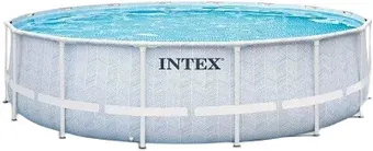 Каркасный бассейн Intex Prism Frame Chevron 26746 (488х122)