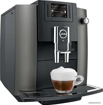 Кофемашина JURA E6 Dark Inox 15260