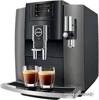 Кофемашина JURA E8 Dark Inox