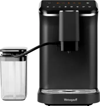 Кофемашина Weissgauff WCM-325 Black Automatic Touch Cappuccino