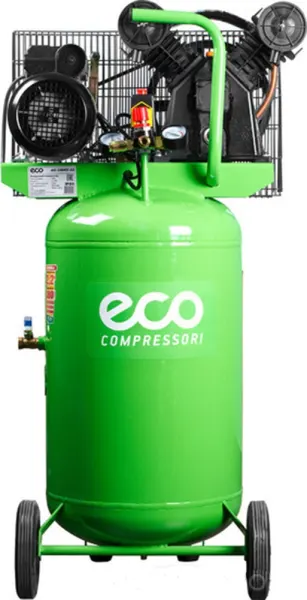 Компрессор ECO AE-1004V-22 (380 л/мин, 8 атм, поршневой, масляный, ресив. 100 л, 220 В, 2.20 кВт) — фото 5