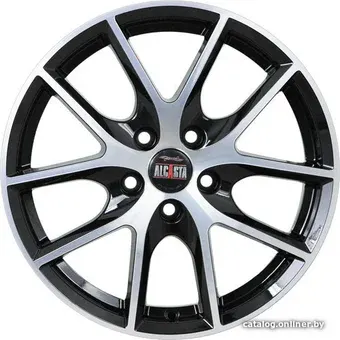 Литые диски Alcasta M59 16x6.5" 5x105мм DIA 56.6мм ET 38мм BKF