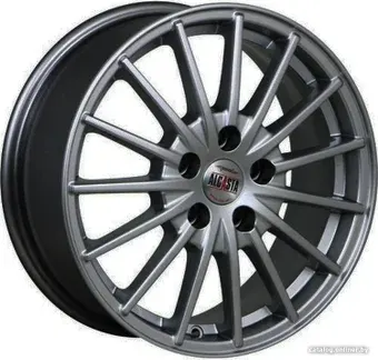 Литые диски Alcasta M60 16x6.5" 5x105мм DIA 56.6мм ET 38мм Graphite