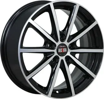 Литые диски Alcasta M61 17x7" 5x108мм DIA 65.1мм ET 43мм BKF