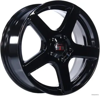 Литые диски Alcasta M62 15x6" 4x98мм DIA 58.6мм ET 35мм Black