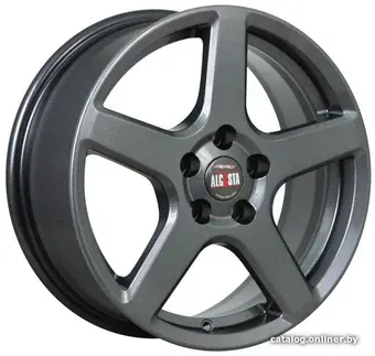 Литые диски Alcasta M62 16x6.5" 5x114.3мм DIA 66.1мм ET 40мм Graphite