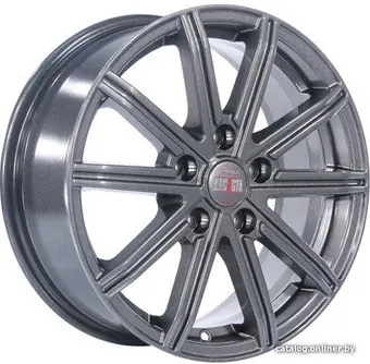 Литые диски Alcasta M64 16x6.5" 5x114.3мм DIA 67.1мм ET 38мм Graphite