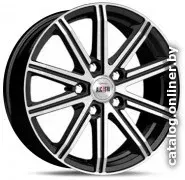 Литые диски Alcasta M64 17x7" 5x108мм DIA 65.1мм ET 43мм BKF
