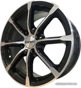 Литые диски Carwel Бета 114 15x6" 4x100мм DIA 54.1мм ET 46мм AB