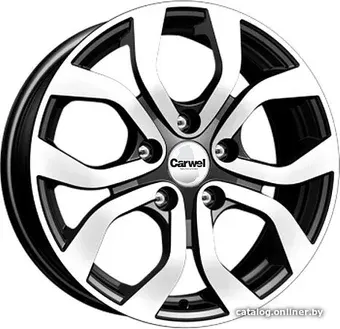 Литые диски Carwel Буссе 164 16x6.5" 5x114.3мм DIA 60.1мм ET 45мм AB