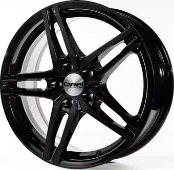Литые диски Carwel Хумми 16x6.5" 5x114.3мм DIA 54.1мм ET 45мм BK