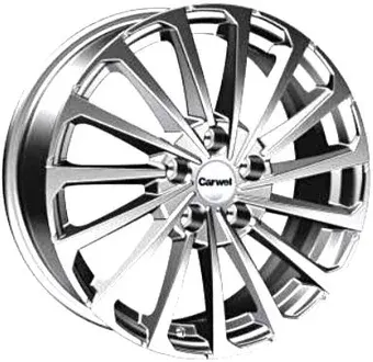 Литые диски Carwel Кагра 1721 17x6.5" 5x108мм DIA 63.35мм ET 50мм SLT