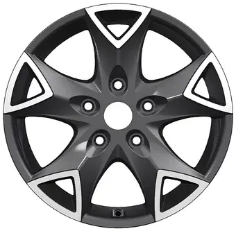 Литые диски Carwel Конго 1615 16x6.5" 5x120мм DIA 65.1мм ET 51мм AGR