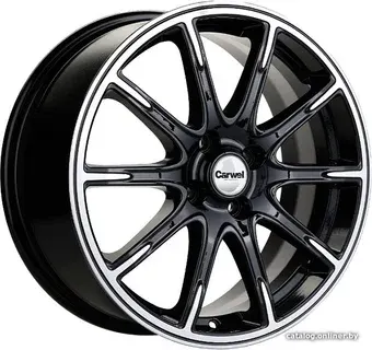 Литые диски Carwel Лада 1707 17x6.5" 4x98мм DIA 58.6мм ET 38мм ABT