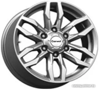 Литые диски Carwel Немо 228 17x7.5" 6x139.7мм DIA 67.1мм ET 38мм SB