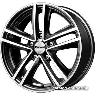 Литые диски Carwel Неро 127 16x6.5" 5x114.3мм DIA 67.1мм ET 45мм AB