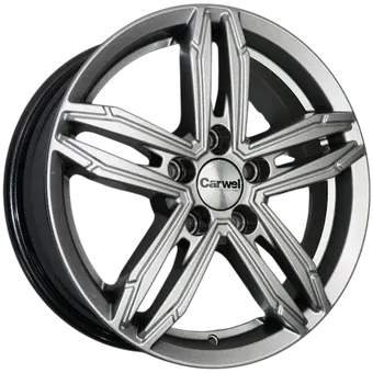 Литые диски Carwel Нева 256 16x6.5" 5x108мм DIA 63.35мм ET 50мм S