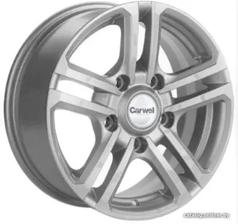 Литые диски Carwel Niva 1602 16x6.5" 5x139.7мм DIA 98.5мм ET 40мм SLT