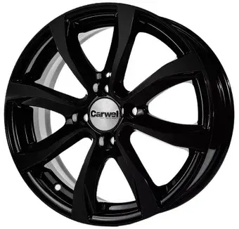 Литые диски Carwel Омикрон 110 15x6" 4x98мм DIA 58.5мм ET 35мм BK