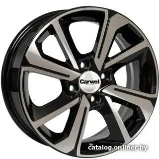 Литые диски Carwel Пено 139 15x6" 4x100мм DIA 54.1мм ET 46мм AB