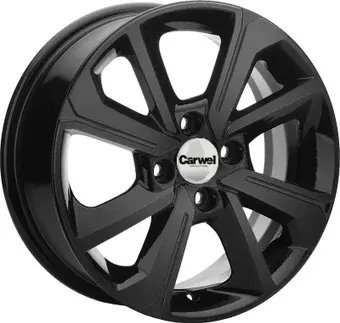 Литые диски Carwel Пено 139 15x6" 4x100мм DIA 54.1мм ET 46мм BK