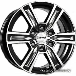 Литые диски Carwel Пирос 222 17x7.5" 6x139.7мм DIA 106.1мм ET 25мм AB